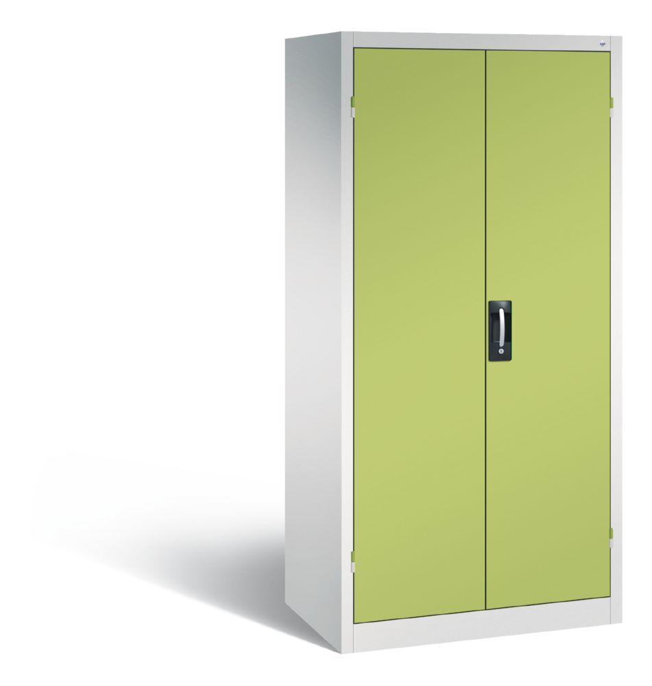 C+P Büro Drehtürenschrank Acurado mit Flügeltüren in viridingrün 930 x 600 x 1950 mm Produktbild C+P Büro Drehtürenschrank Acurado mit Flügeltüren in viridingrün 930 x 600 x 1950 mm