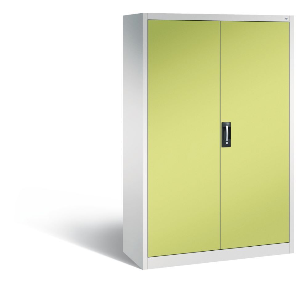 C+P Drehtürenschrank Acurado verstärkte Türen viridingrün 1200 x 500 x 1950 mm Produktbild C+P Drehtürenschrank Acurado verstärkte Türen viridingrün 1200 x 500 x 1950 mm