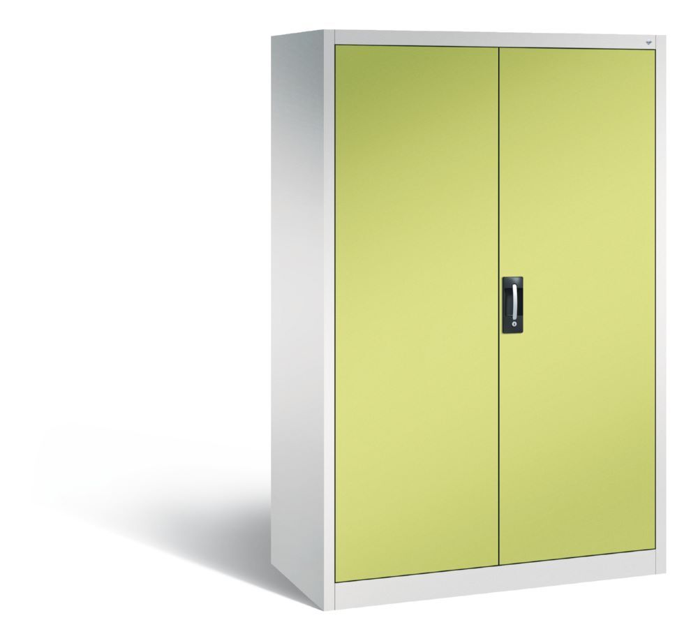 C+P Drehtürenschrank Acurado 4 lackierte Fachböden viridingrün 1200 x 600 x 1950 mm Produktbild C+P Drehtürenschrank Acurado 4 lackierte Fachböden viridingrün 1200 x 600 x 1950 mm