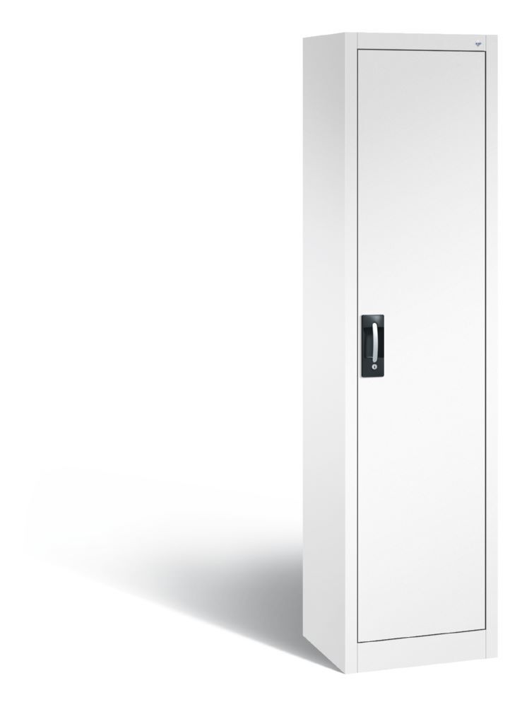 C+P Büro Drehtürenschrank Acurado 4 Böden weiß 502 x 400 x 1950 mm Produktbild C+P Büro Drehtürenschrank Acurado 4 Böden weiß 502 x 400 x 1950 mm