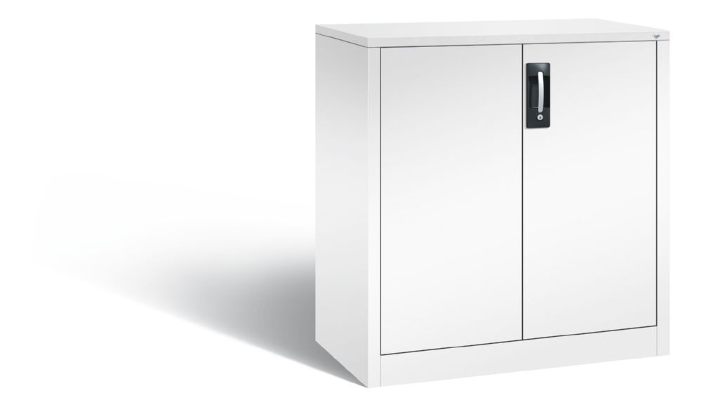 C+P Büro Drehtürenschrank Acurado komplett in weiß 930 x 500 x 1000 mm C+P Büro Drehtürenschrank Acurado komplett in weiß 930 x 500 x 1000 mm
