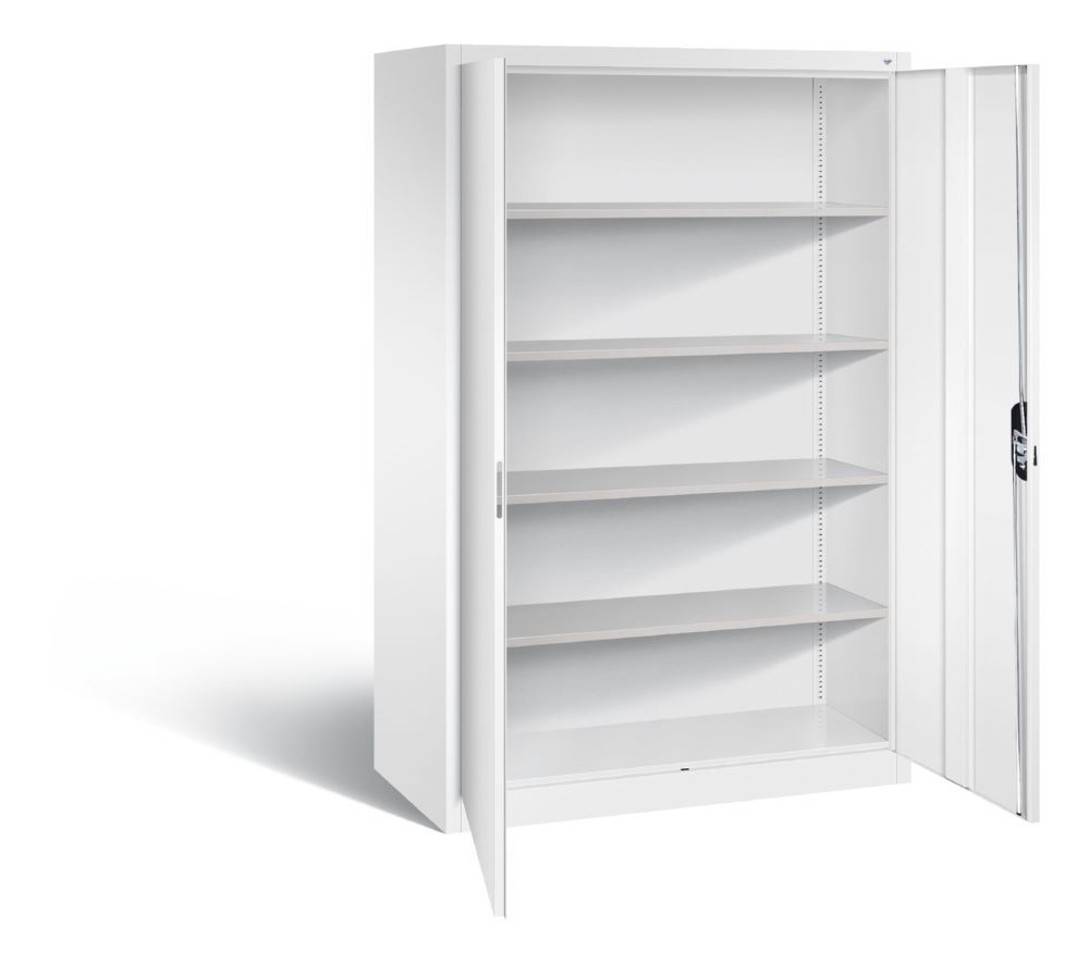 C+P Großer Büro Drehtürenschrank Acurado weiß 1200 x 600 x 1950 mm Produktbild C+P Großer Büro Drehtürenschrank Acurado weiß 1200 x 600 x 1950 mm bild 2