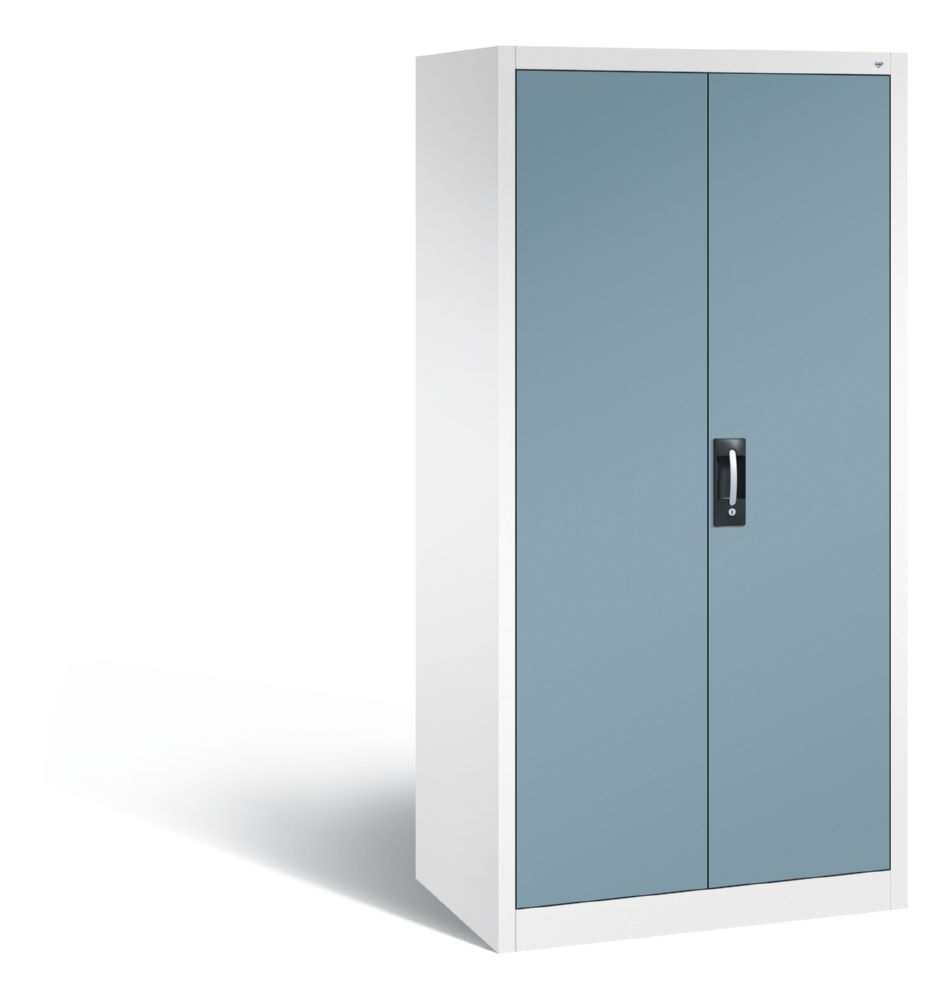 C+P Büro Drehtürenschrank Acurado 4 lackierte Böden horizontblau 930 x 600 x 1950 mm Produktbild C+P Büro Drehtürenschrank Acurado 4 lackierte Böden horizontblau 930 x 600 x 1950 mm