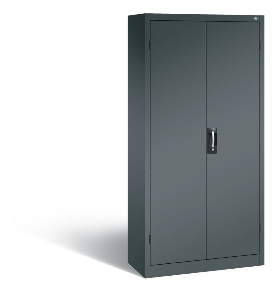 C+P Büro Drehtürenschrank 21 Fächer Acurado anthrazit 930 x 400 x 1950 mm Produktbild C+P Büro Drehtürenschrank 21 Fächer Acurado anthrazit 930 x 400 x 1950 mm