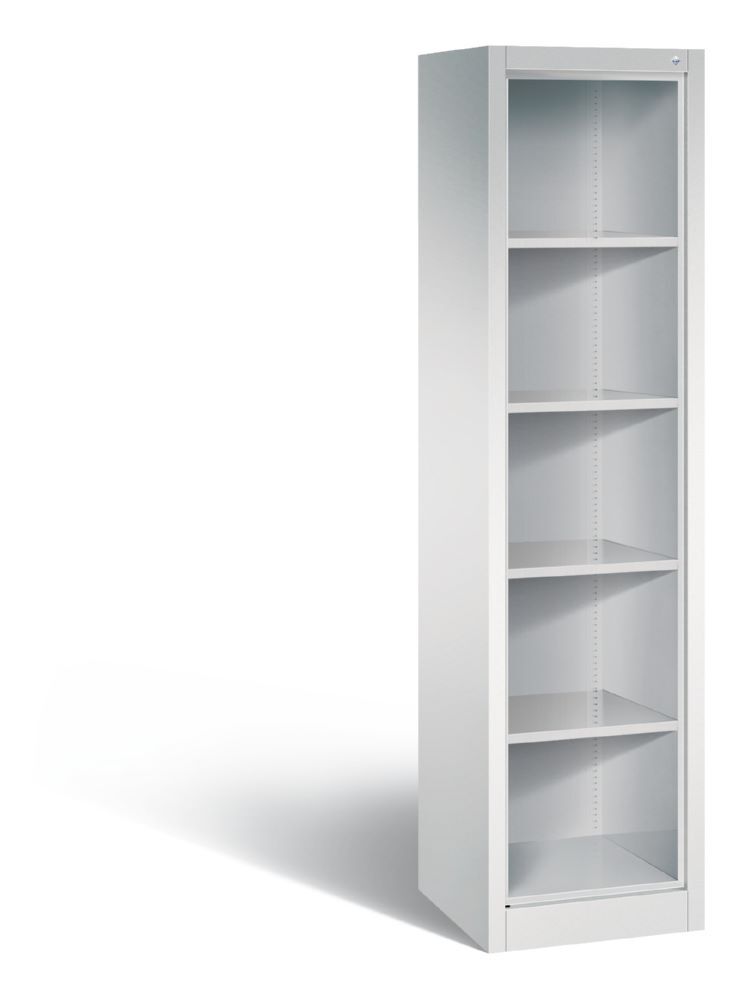 C+P Büroregal Fächer verstellbar Acurado 502 x 500 x 1950 mm Produktbild C+P Büroregal Fächer verstellbar Acurado 502 x 500 x 1950 mm