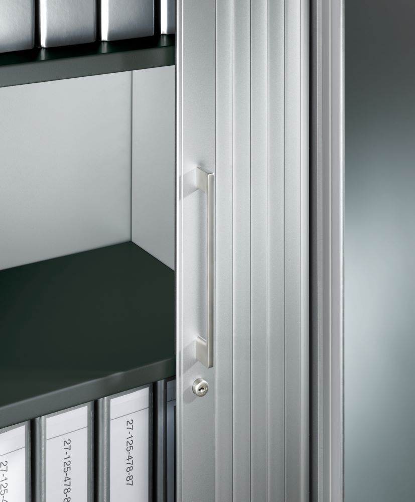 C+P Einlegeboden aus Stahl bis 70 kg 1124 x 363 mm lichtgrau Produktbild C+P Einlegeboden aus Stahl bis 70 kg 1124 x 363 mm lichtgrau bild 2
