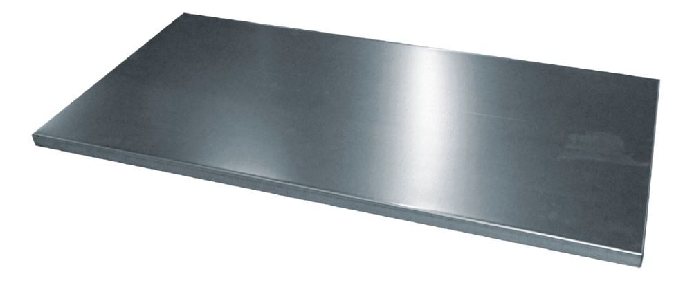 C+P Einlegeboden aus Stahl verzinkt 2 fach verstärkt H 24 x B 925 x T 452 mm Produktbild C+P Einlegeboden aus Stahl verzinkt 2 fach verstärkt H 24 x B 925 x T 452 mm