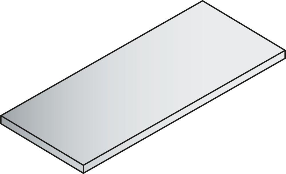 C+P Einlegeboden für Schränke verzinkt 994 x 372 x 15 mm Produktbild C+P Einlegeboden für Schränke verzinkt 994 x 372 x 15 mm