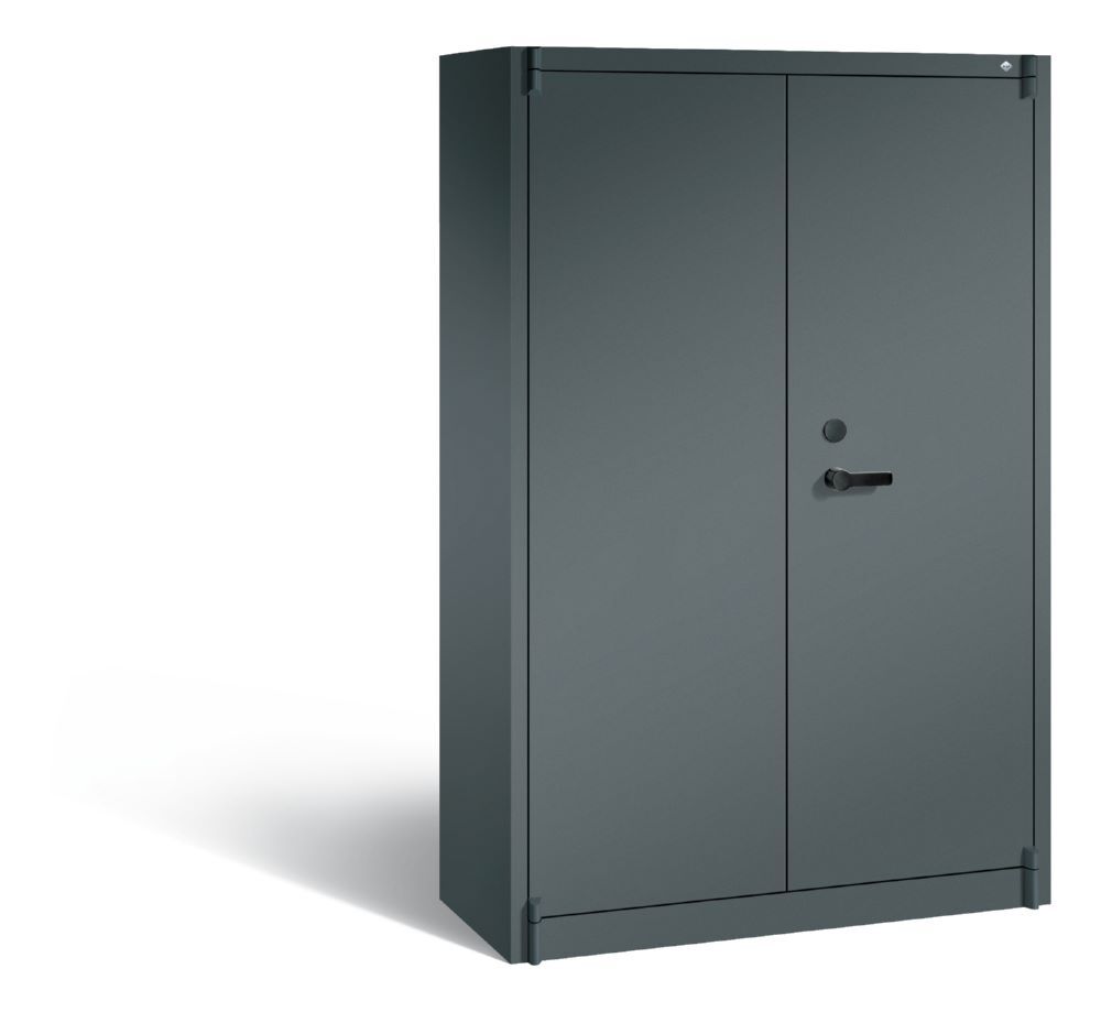 C+P Feuergeschützter Flügeltürenschrank Certos 1950 x 1200 x 500 mm anthrazit grau Produktbild C+P Feuergeschützter Flügeltürenschrank Certos 1950 x 1200 x 500 mm anthrazit grau