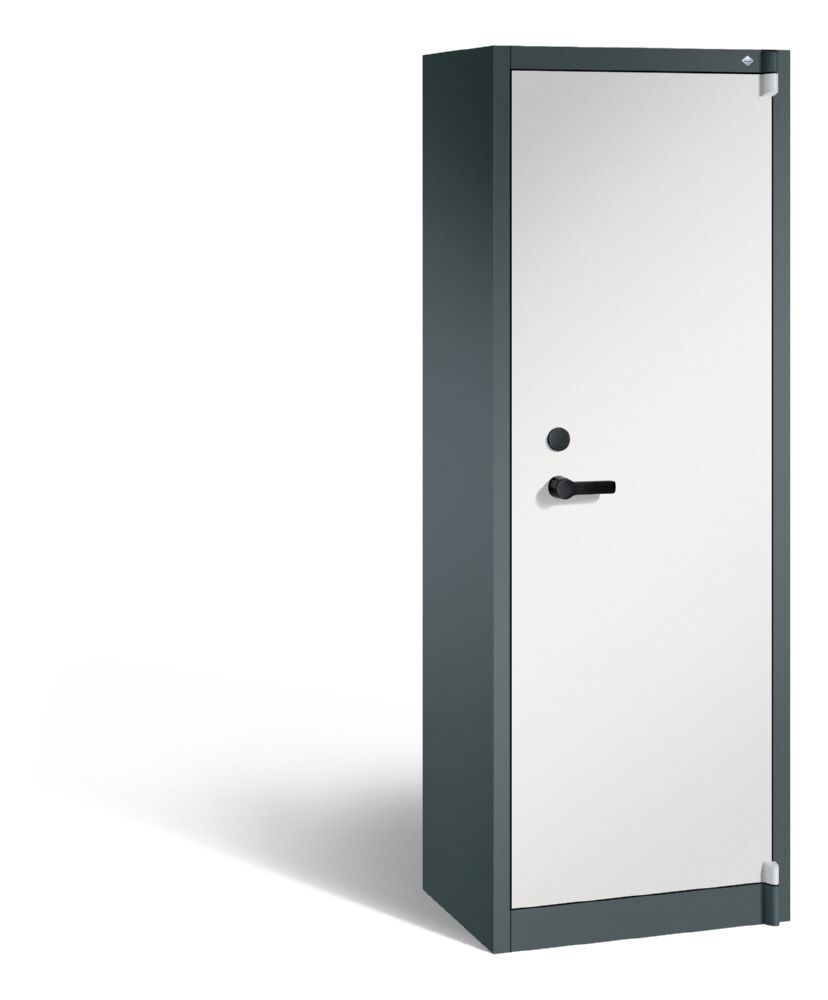 C+P Feuergeschützter Flügeltürenschrank Certos 1950 x 650 x 500 mm grau Produktbild C+P Feuergeschützter Flügeltürenschrank Certos 1950 x 650 x 500 mm grau