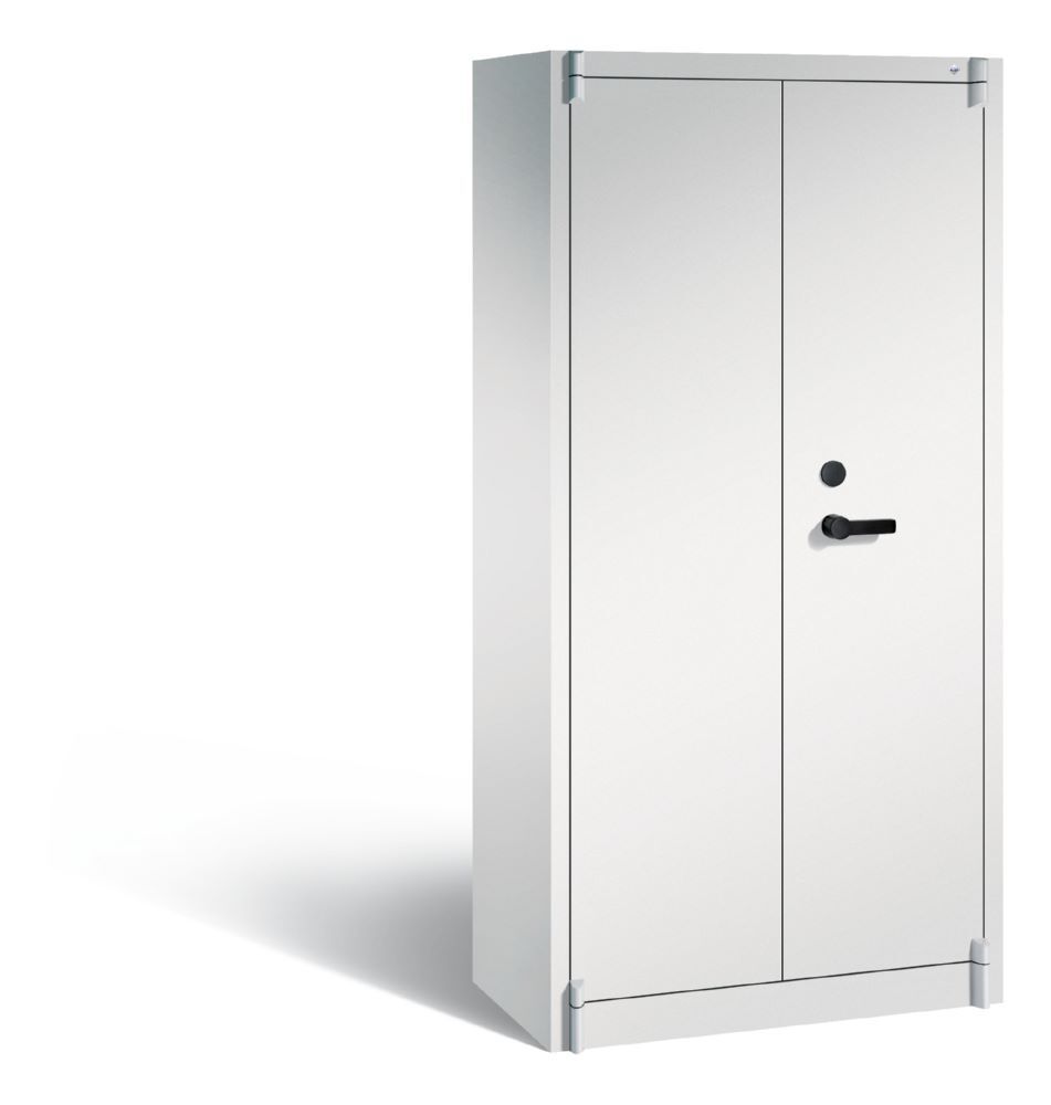 C+P Feuergeschützter Flügeltürenschrank Certos m1950 x 930 x 500 mm lichtgrau Produktbild C+P Feuergeschützter Flügeltürenschrank Certos m1950 x 930 x 500 mm lichtgrau