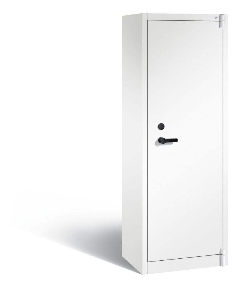 C+P Feuergeschützter Flügeltürenschrank Certos 1950 x 650 x 500 mm weiß lichtgrau Produktbild C+P Feuergeschützter Flügeltürenschrank Certos 1950 x 650 x 500 mm weiß lichtgrau
