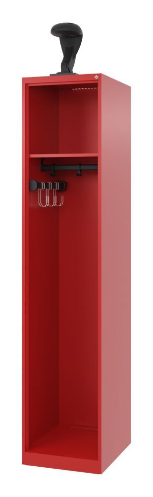 C+P Feuerwehrspind Evolo Expert feuerrot 400 x 500 x 1850 mm Produktbild C+P Feuerwehrspind Evolo Expert feuerrot 400 x 500 x 1850 mm