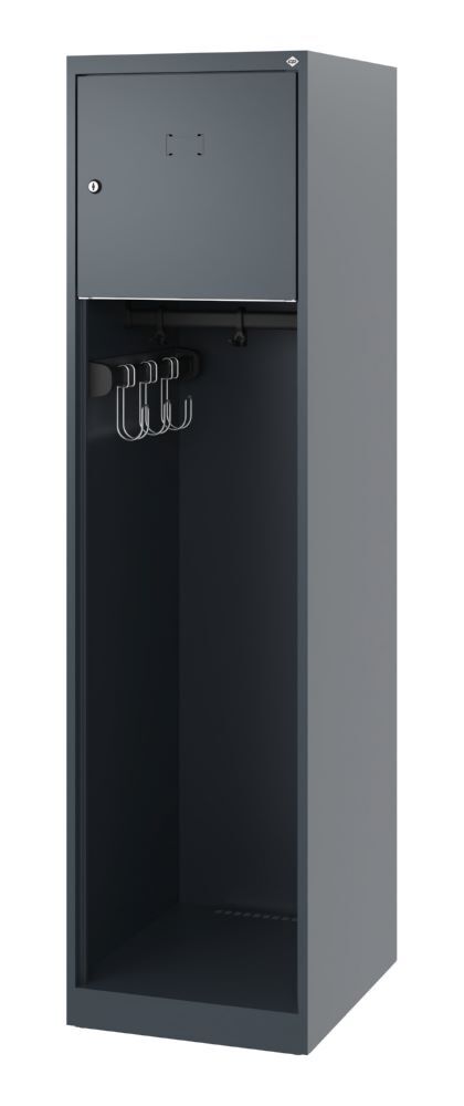 C+P Feuerwehrspind Evolo Youngster in anthrazit 400 x 500 x 1530 mm Produktbild C+P Feuerwehrspind Evolo Youngster in anthrazit 400 x 500 x 1530 mm