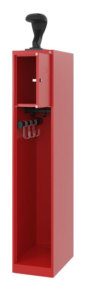 C+P Feuerwehrspind Evolo Modell Youngster mit Stange feuerrot 300 x 500 x 1530 mm Produktbild C+P Feuerwehrspind Evolo Modell Youngster mit Stange feuerrot 300 x 500 x 1530 mm bild 2