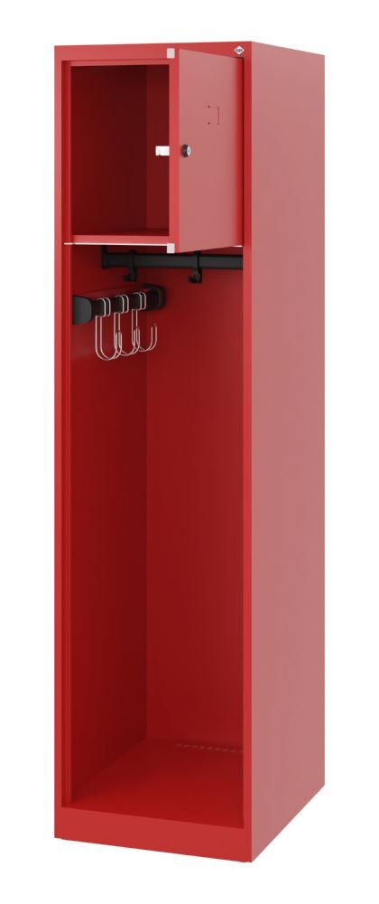 C+P Feuerwehrspind Evolo Youngster feuerrot 400 x 50 x 1530 mm Produktbild C+P Feuerwehrspind Evolo Youngster feuerrot 400 x 50 x 1530 mm bild 2
