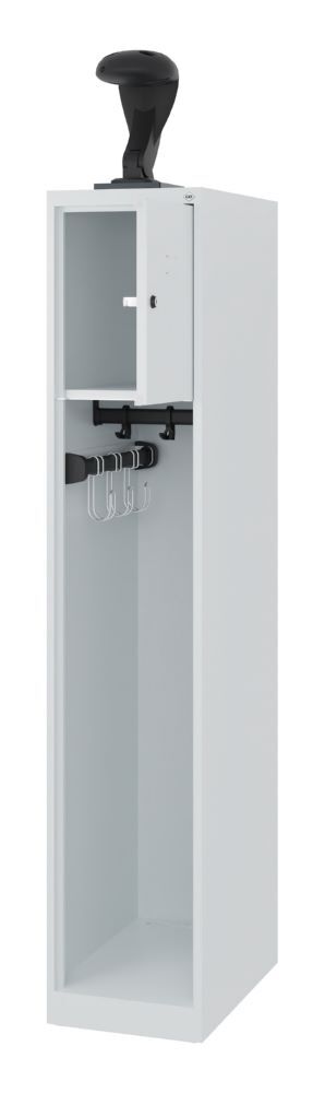 C+P Feuerwehrspind Evolol Youngster mit Stange grau 300 x 500 x 1530 mm Produktbild C+P Feuerwehrspind Evolol Youngster mit Stange grau 300 x 500 x 1530 mm bild 2