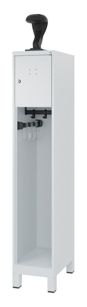 C+P Schmaler Feuerwehrspind Evolo Youngster 1 Abteil 300 x 500 x 1530 mm Produktbild C+P Schmaler Feuerwehrspind Evolo Youngster 1 Abteil 300 x 500 x 1530 mm