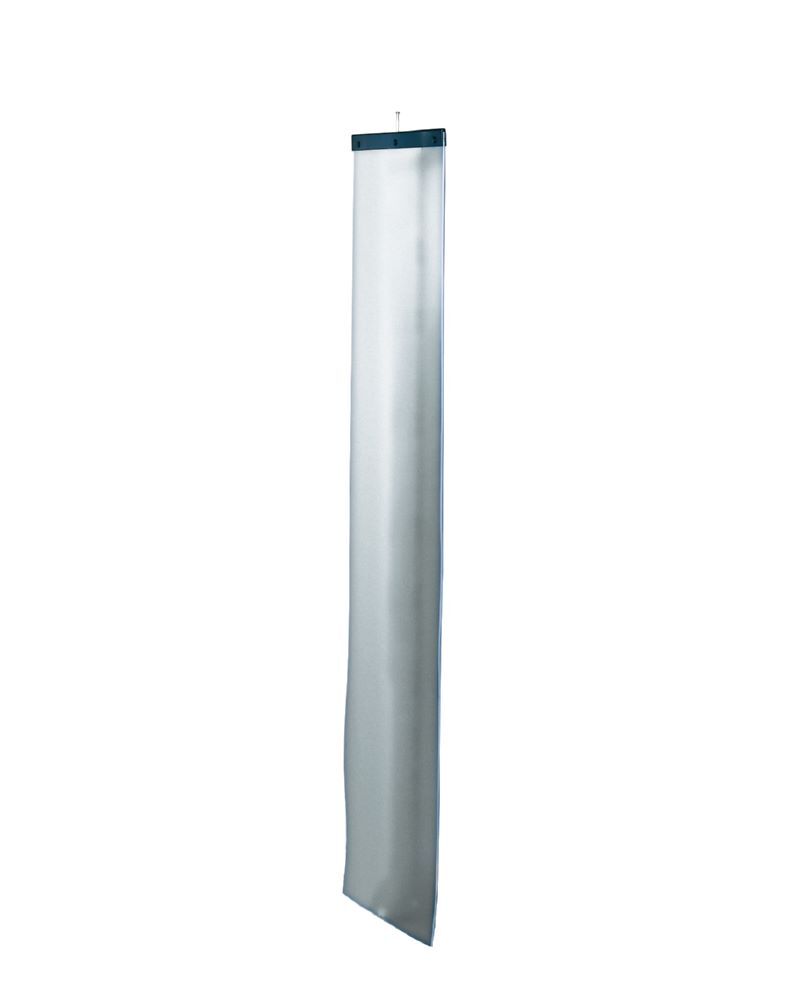 C+P flexible Trennwand aus Kunststoff Farbe transluzent H 1210 x T 300 mm Produktbild C+P flexible Trennwand aus Kunststoff Farbe transluzent H 1210 x T 300 mm bild 1