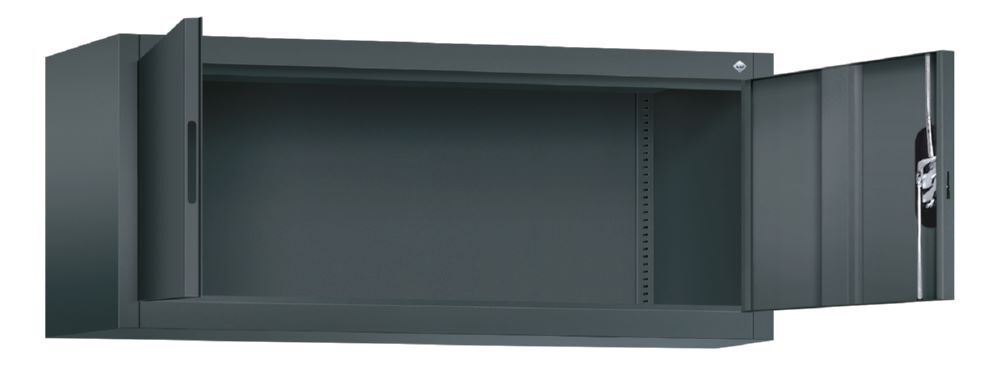 C+P Aufsatz Flügeltürenschrank Acurado 900 anthrazit 1200 x 400 x 500 mm Produktbild C+P Aufsatz Flügeltürenschrank Acurado 900 anthrazit 1200 x 400 x 500 mm bild 2