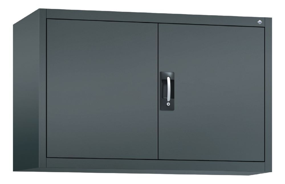 C+P Flügeltürenschrank Acurado 900 mit Bodenschutz anthrazit 1200 x 400 x 790 mm Produktbild C+P Flügeltürenschrank Acurado 900 mit Bodenschutz anthrazit 1200 x 400 x 790 mm