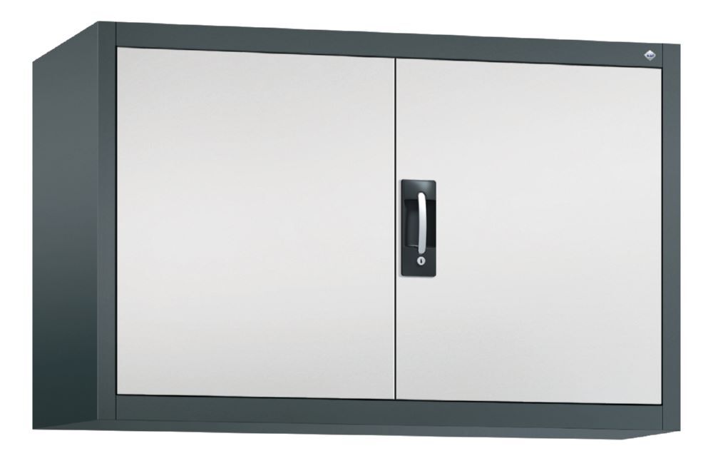 C+P Flügeltürenschrank als Aufsatz Acurado 900 lichtgrau 1200 x 400 x 790 mm Produktbild C+P Flügeltürenschrank als Aufsatz Acurado 900 lichtgrau 1200 x 400 x 790 mm bild 1
