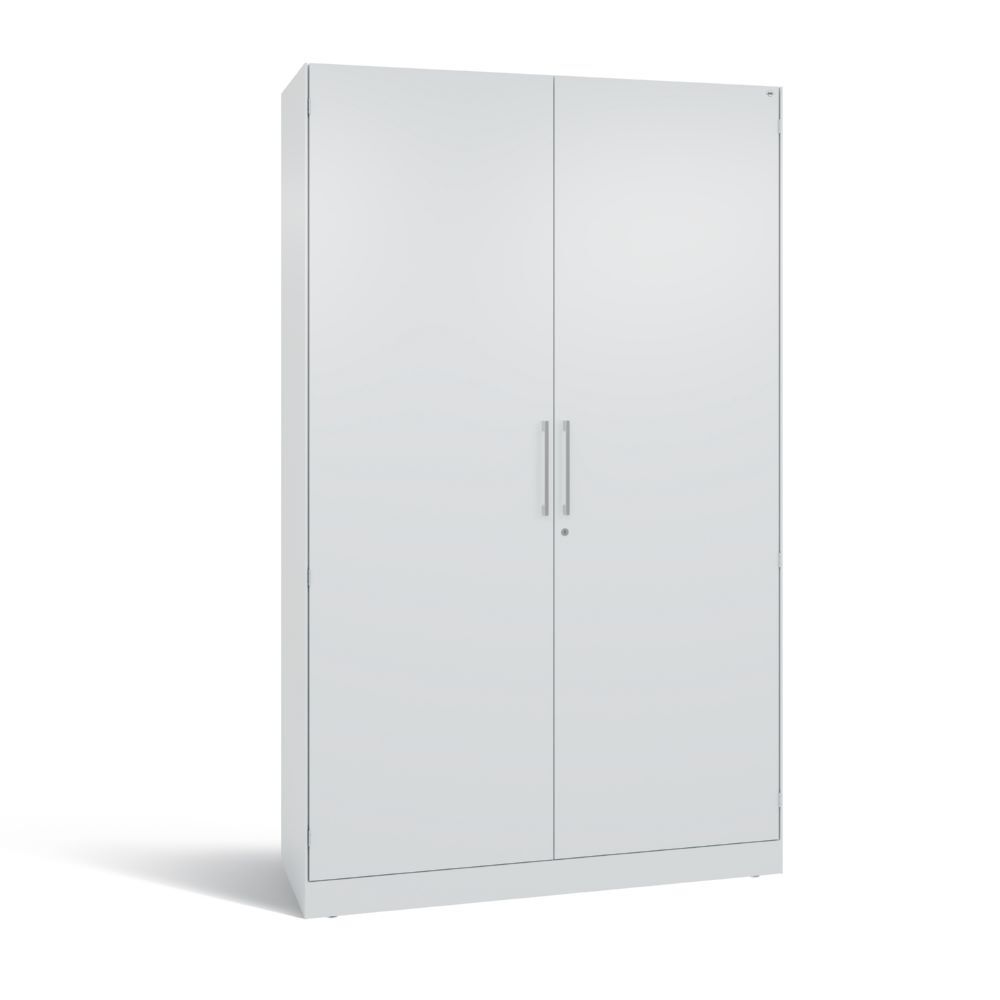 C+P Flügeltürenschrank Asisto 4 Einlegeböden lichtgrau 1200 x 435 x 1980 mm Produktbild C+P Flügeltürenschrank Asisto 4 Einlegeböden lichtgrau 1200 x 435 x 1980 mm