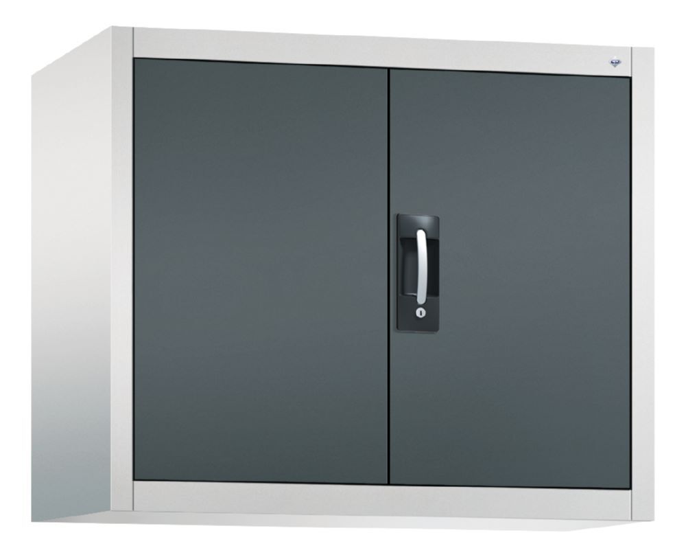 C+P Flügeltürenschrank Aufsatz Acurado 900 dunkelgrau 930 x 400 x 790 mm Produktbild C+P Flügeltürenschrank Aufsatz Acurado 900 dunkelgrau 930 x 400 x 790 mm