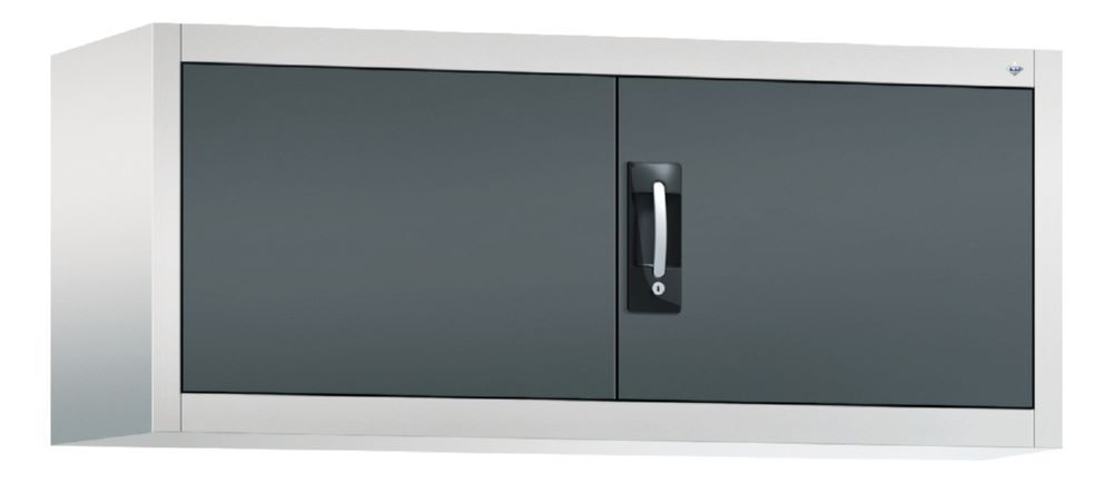 C+P Aufsatz Flügeltürenschrank Acurado 900 Türen in anthrazit 1200 x 400 x 500 mm Produktbild C+P Aufsatz Flügeltürenschrank Acurado 900 Türen in anthrazit 1200 x 400 x 500 mm