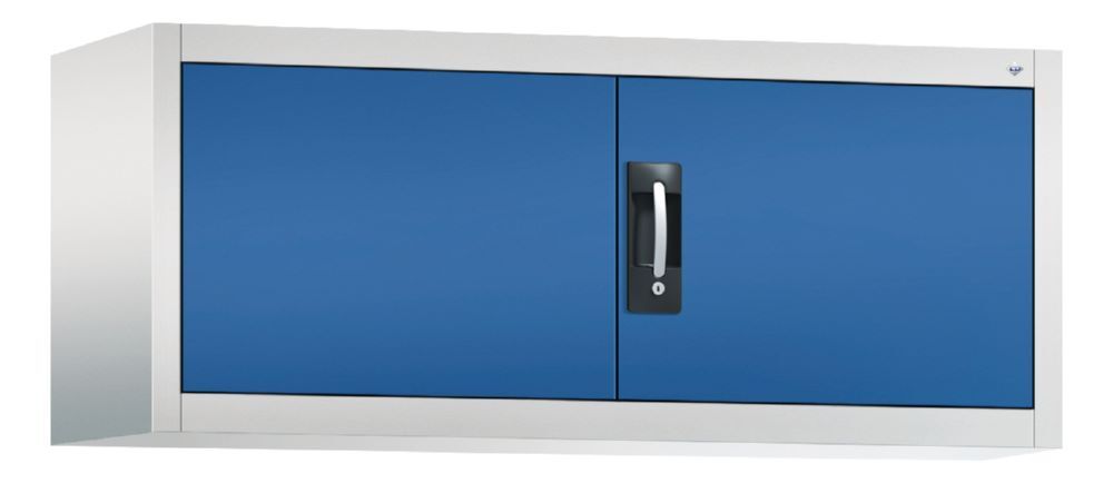 C+P Flügeltürenschrank Acurado 900 enzianblau grau 1200 x 400 x 500 mm Produktbild C+P Flügeltürenschrank Acurado 900 enzianblau grau 1200 x 400 x 500 mm