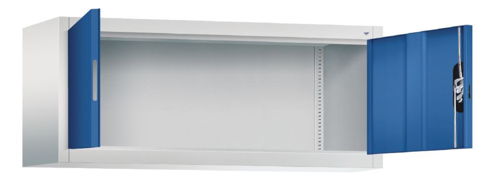 C+P Flügeltürenschrank Acurado 900 enzianblau grau 1200 x 400 x 500 mm Produktbild C+P Flügeltürenschrank Acurado 900 enzianblau grau 1200 x 400 x 500 mm bild 2
