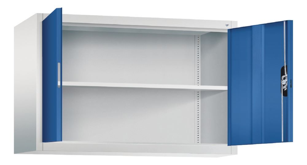 C+P Flügeltürenschrank Acurado 900 enzianblau 1200 x 400 x 790 mm Produktbild C+P Flügeltürenschrank Acurado 900 enzianblau 1200 x 400 x 790 mm bild 2
