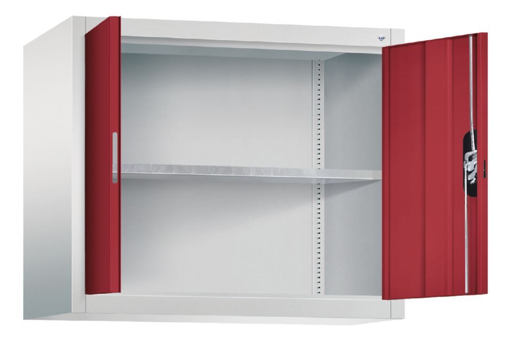 C+P Flügeltürenschrank 1 Einlegeboden Acurado 900 rubinrot 930 x 400 x 790 mm Produktbild C+P Flügeltürenschrank 1 Einlegeboden Acurado 900 rubinrot 930 x 400 x 790 mm bild 2