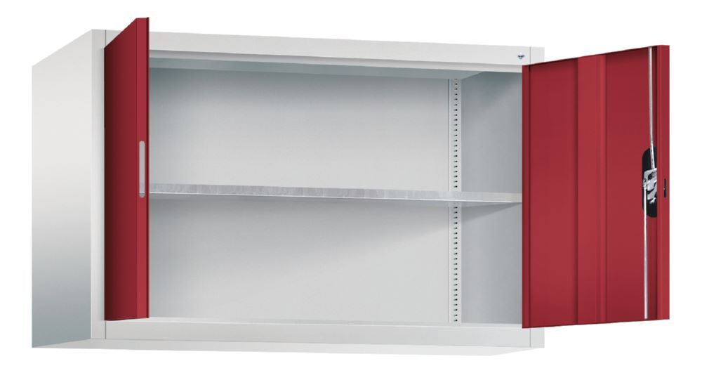 C+P Flügeltürenschrank Acurado 900 1 Einlegeboden rubinrot 1200 x 790 mm Produktbild C+P Flügeltürenschrank Acurado 900 1 Einlegeboden rubinrot 1200 x 790 mm bild 2