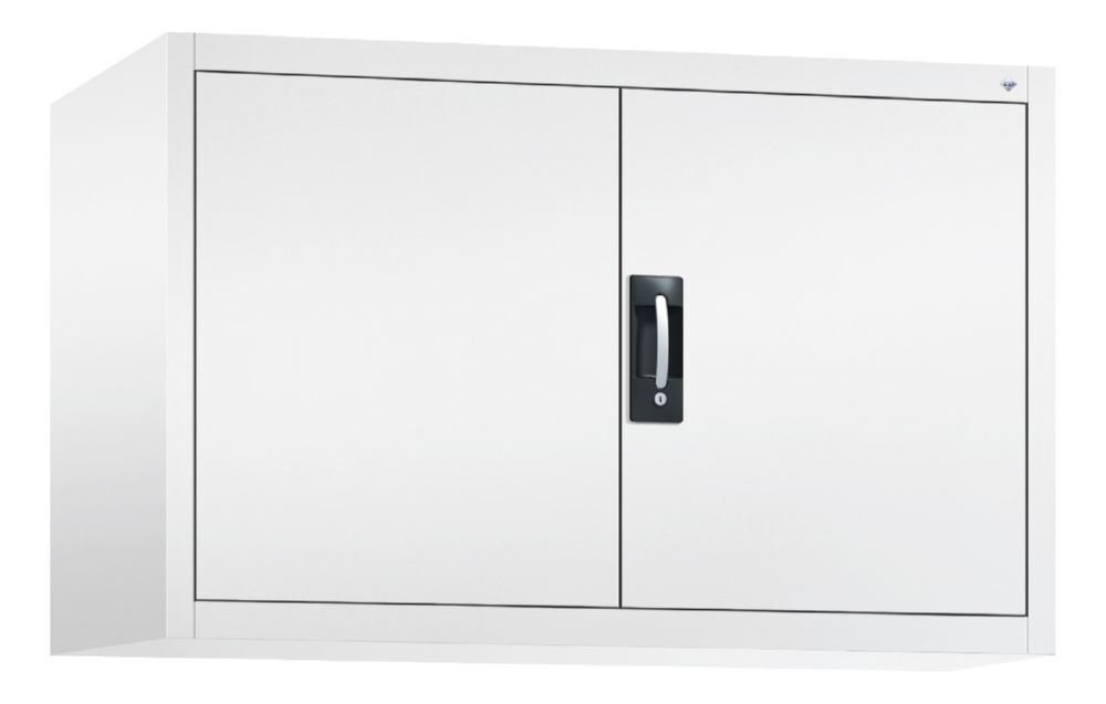 C+P Flügeltürenschrank Acurado 900 als Aufsatz lichtgrau 1200 x 500 x 790 mm Produktbild C+P Flügeltürenschrank Acurado 900 als Aufsatz lichtgrau 1200 x 500 x 790 mm