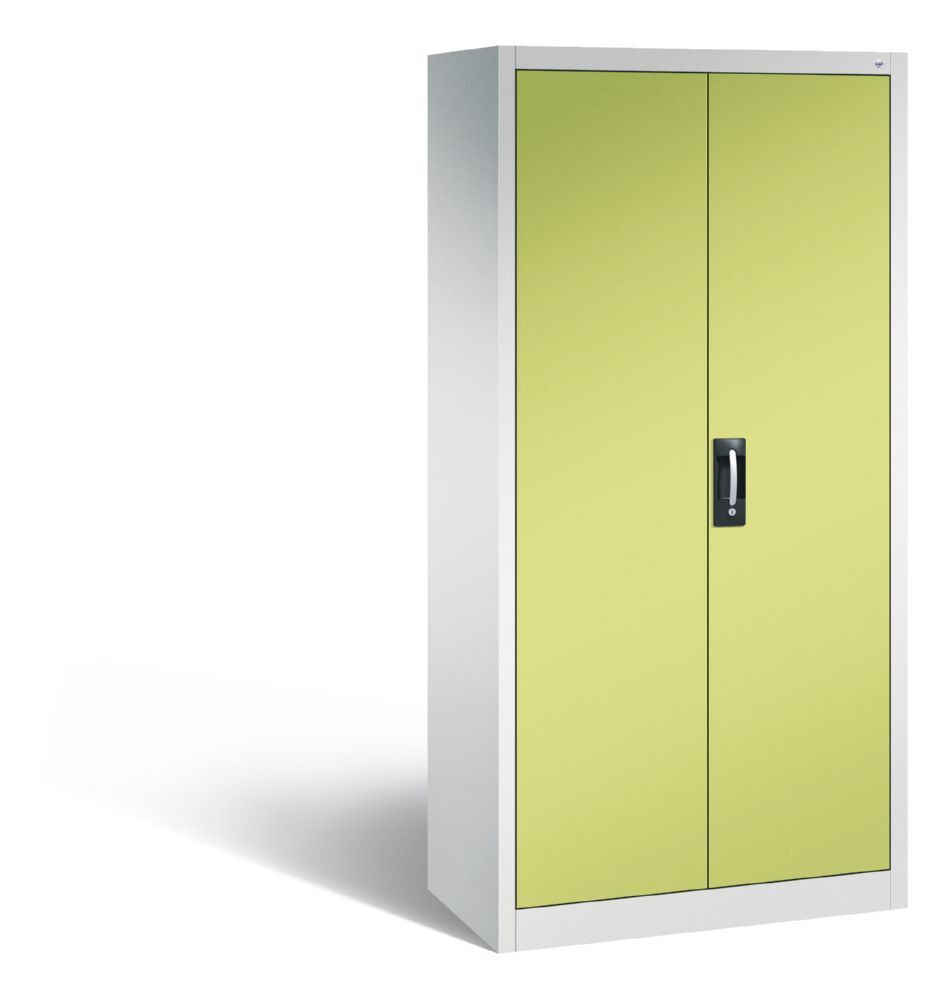 C+P Garderobenschrank Acurado mit Doppeltür viridingrün 930 x 500 x 1950 mm Produktbild C+P Garderobenschrank Acurado mit Doppeltür viridingrün 930 x 500 x 1950 mm