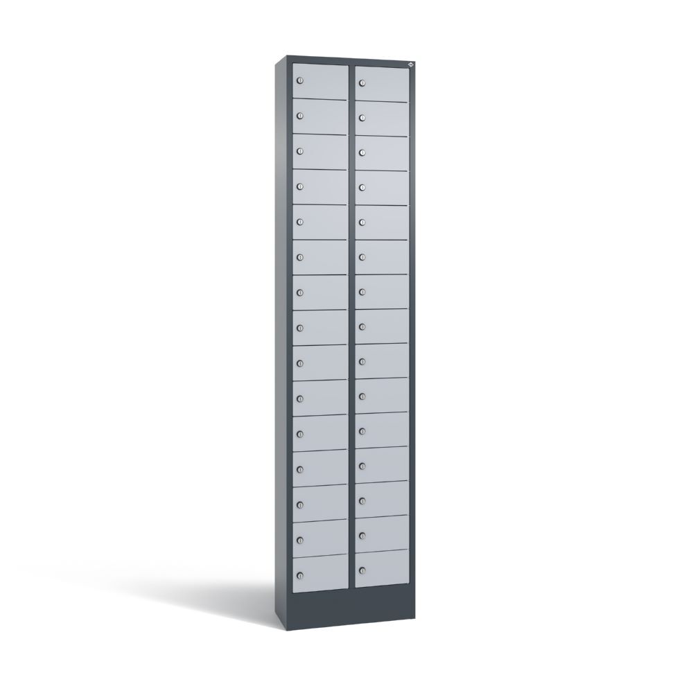 C+P Kleingefachschrank Serie 8170 30 Fächer H 1950 x B 460 x T 200 mm Produktbild C+P Kleingefachschrank Serie 8170 30 Fächer H 1950 x B 460 x T 200 mm