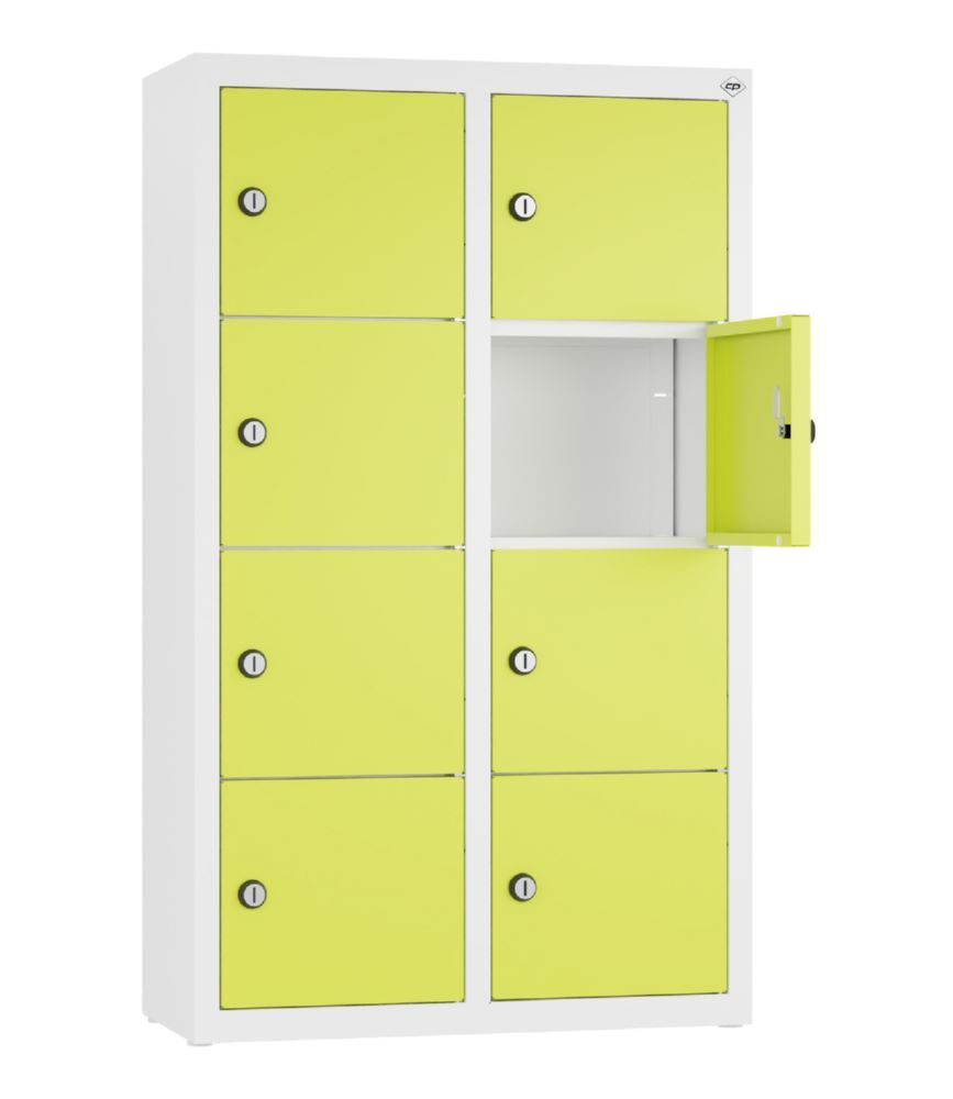 C+P Kleingefachschrank Serie 8170 mit 8 Fächer viridingrün 460 x 200 x 770 mm Produktbild C+P Kleingefachschrank Serie 8170 mit 8 Fächer viridingrün 460 x 200 x 770 mm bild 2