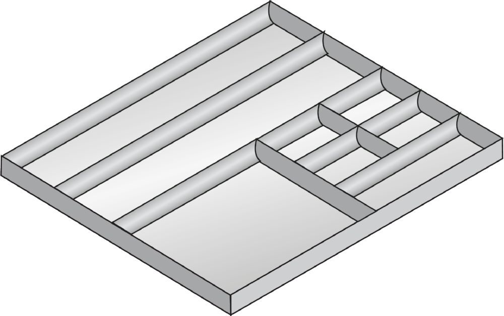 Produktbild C+P Kleinteilschale Serie Asisto Kunststoff für Schubladen