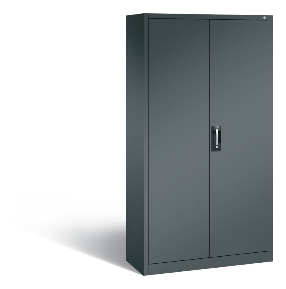 C+P Magazinschrank 4 Fachböden anthrazit 1000 x 420 x 1980 mm Produktbild C+P Magazinschrank 4 Fachböden anthrazit 1000 x 420 x 1980 mm