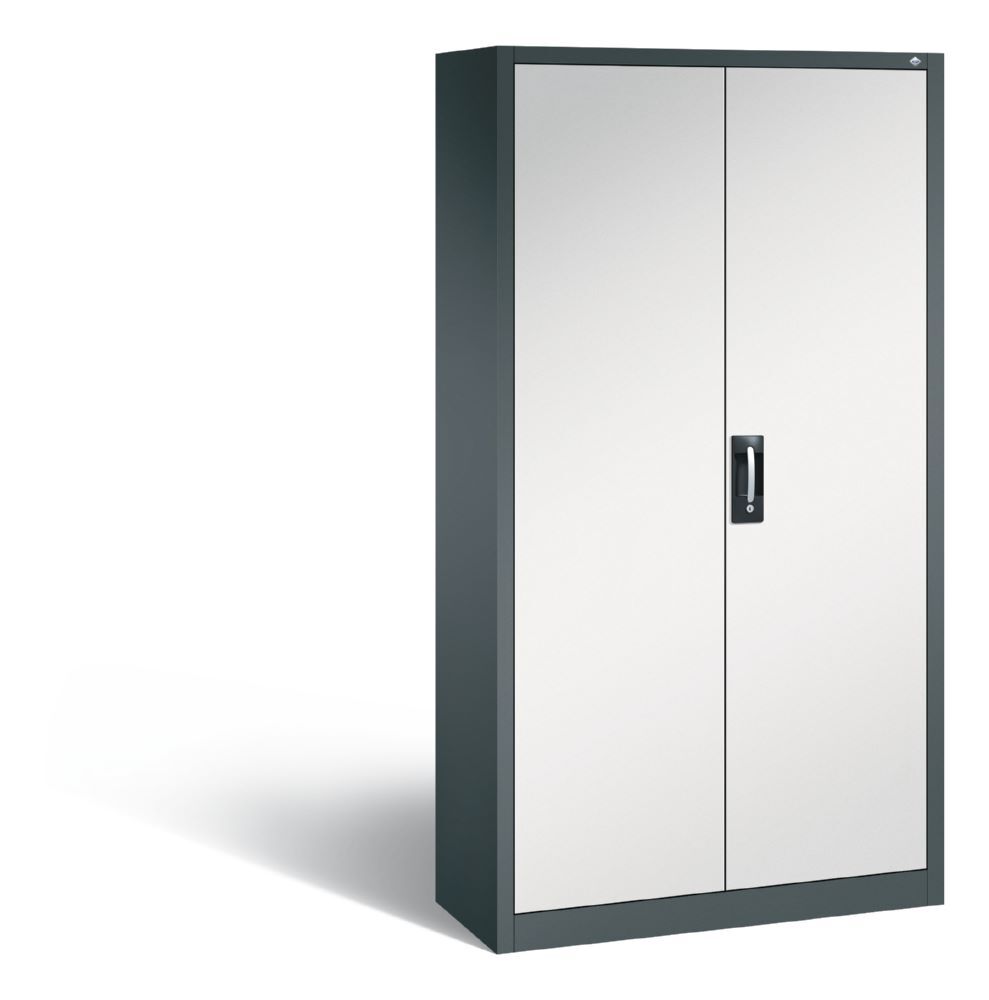 C+P Magazinschrank 4 Fachböden dunkelgrau hellgrau 1000 x 420 x 1980 mm Produktbild C+P Magazinschrank 4 Fachböden dunkelgrau hellgrau 1000 x 420 x 1980 mm