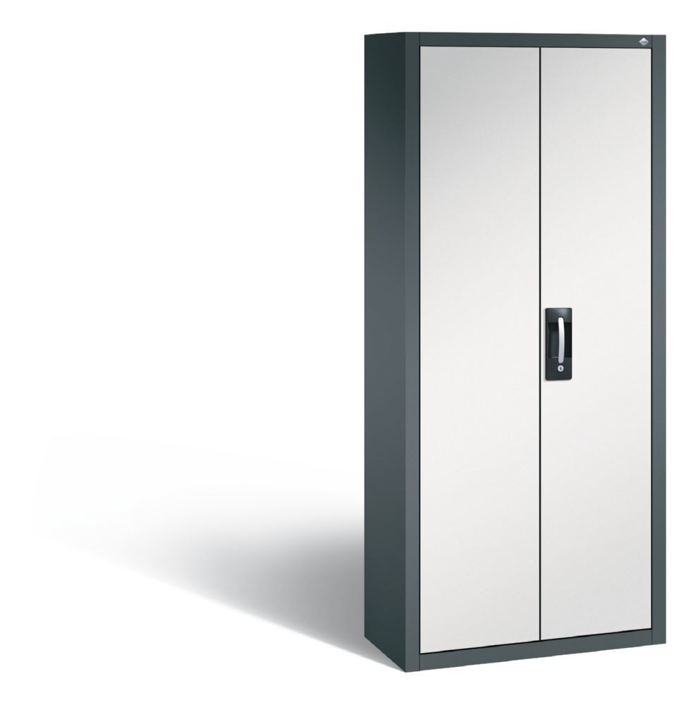 C+P Magazinschrank mit 6 Böden anthrazit grau 700 x 300 x 1690 mm Produktbild C+P Magazinschrank mit 6 Böden anthrazit grau 700 x 300 x 1690 mm