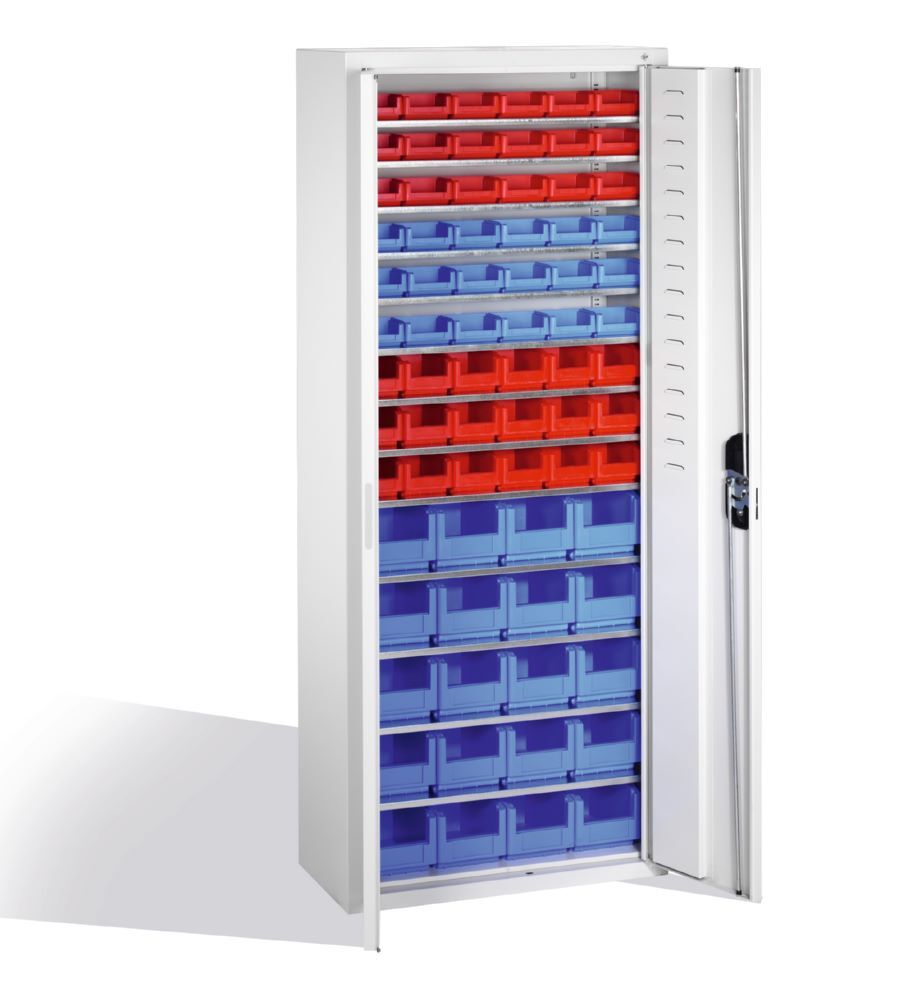 C+P Magazinschrank Serie 13 hellgrau 700 x 300 x 1690 mm Produktbild C+P Magazinschrank Serie 13 hellgrau 700 x 300 x 1690 mm bild 2