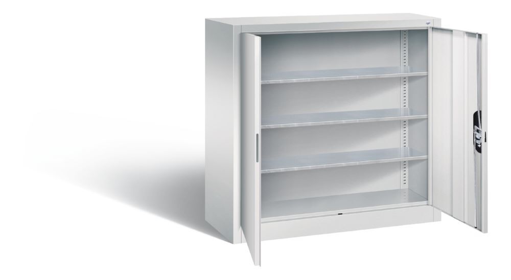 C+P Magazinschrank Ergo Lock lichtgrau 1000 x 420 x 1000 mm C+P Magazinschrank Ergo Lock lichtgrau 1000 x 420 x 1000 mm