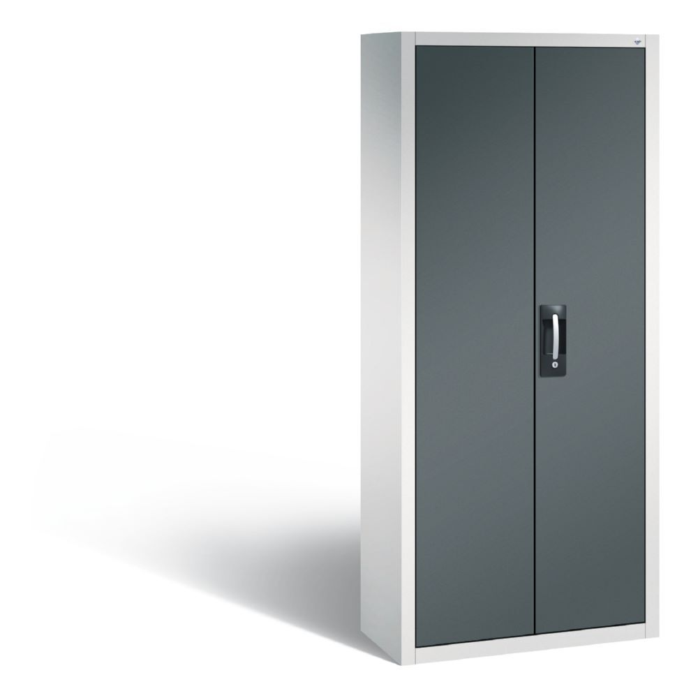 C+P Magazinschrank 6 Fächerböden dunkelgrau grau 700 x 300 x 1690 mm Produktbild C+P Magazinschrank 6 Fächerböden dunkelgrau grau 700 x 300 x 1690 mm