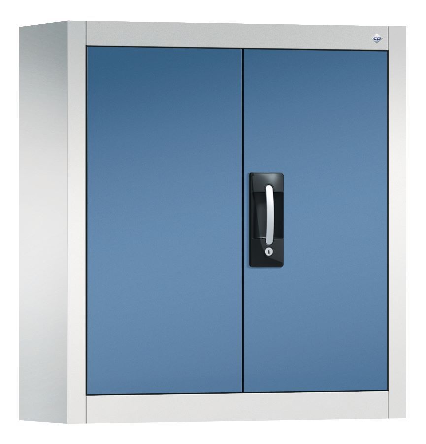 C+P Magazinschrank in lichtgrau und fernblau 700 x 300 x 830 mm Produktbild C+P Magazinschrank in lichtgrau und fernblau 700 x 300 x 830 mm