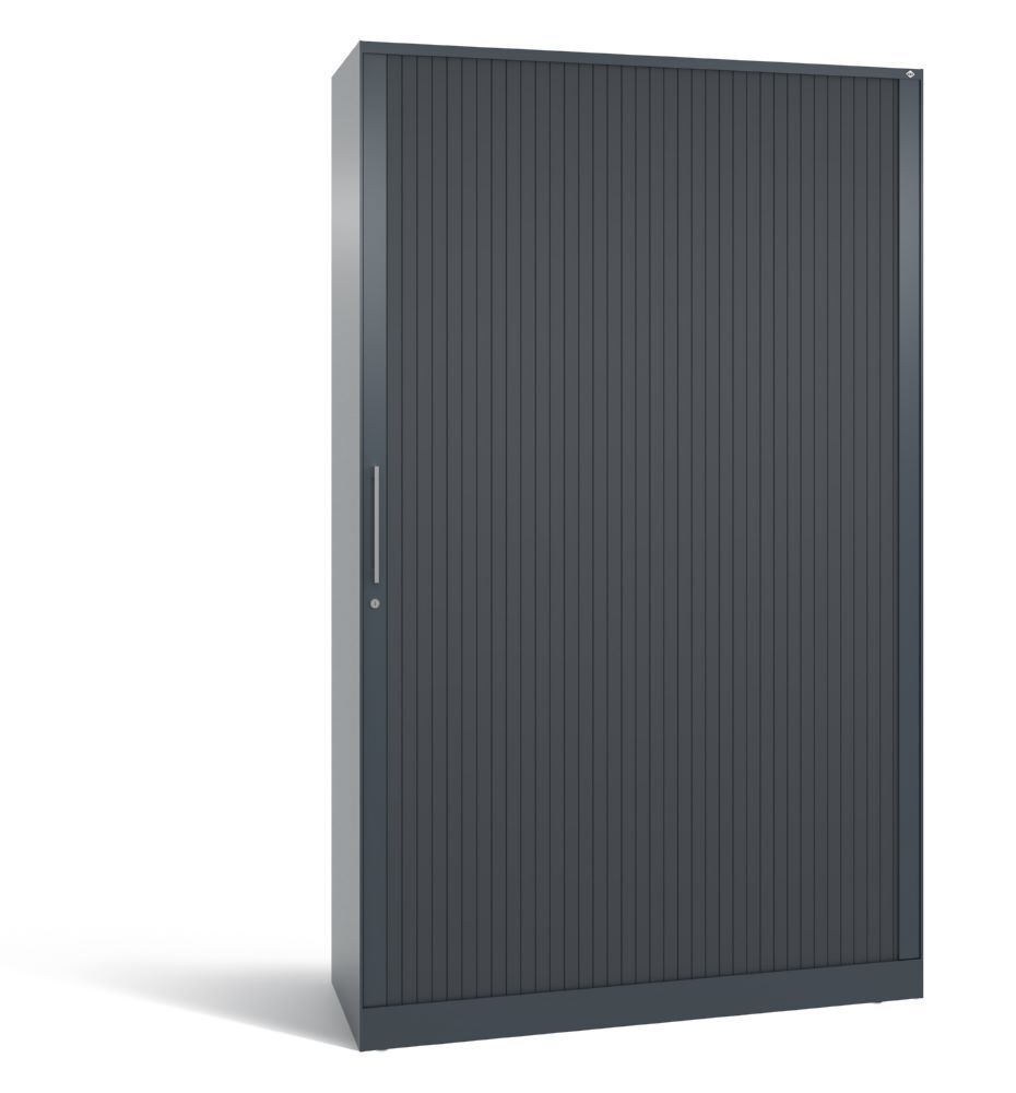 C+P Rollladenschrank Asisto H 1980 x B 1200 x T 435 mm in anthrazit Produktbild C+P Rollladenschrank Asisto H 1980 x B 1200 x T 435 mm in anthrazit