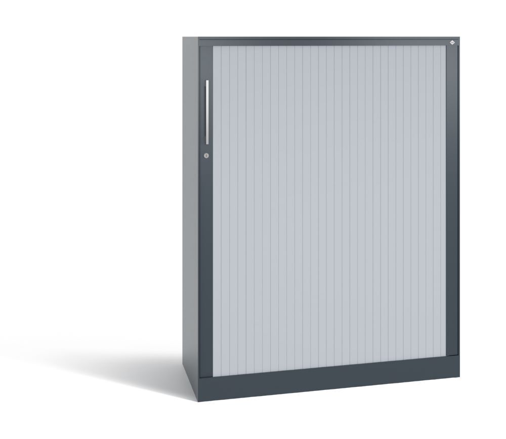 C+P Rollladenschrank Asisto bis 70 kg grau aluweiß 1000 x 435 x 1310 mm Produktbild C+P Rollladenschrank Asisto bis 70 kg grau aluweiß 1000 x 435 x 1310 mm