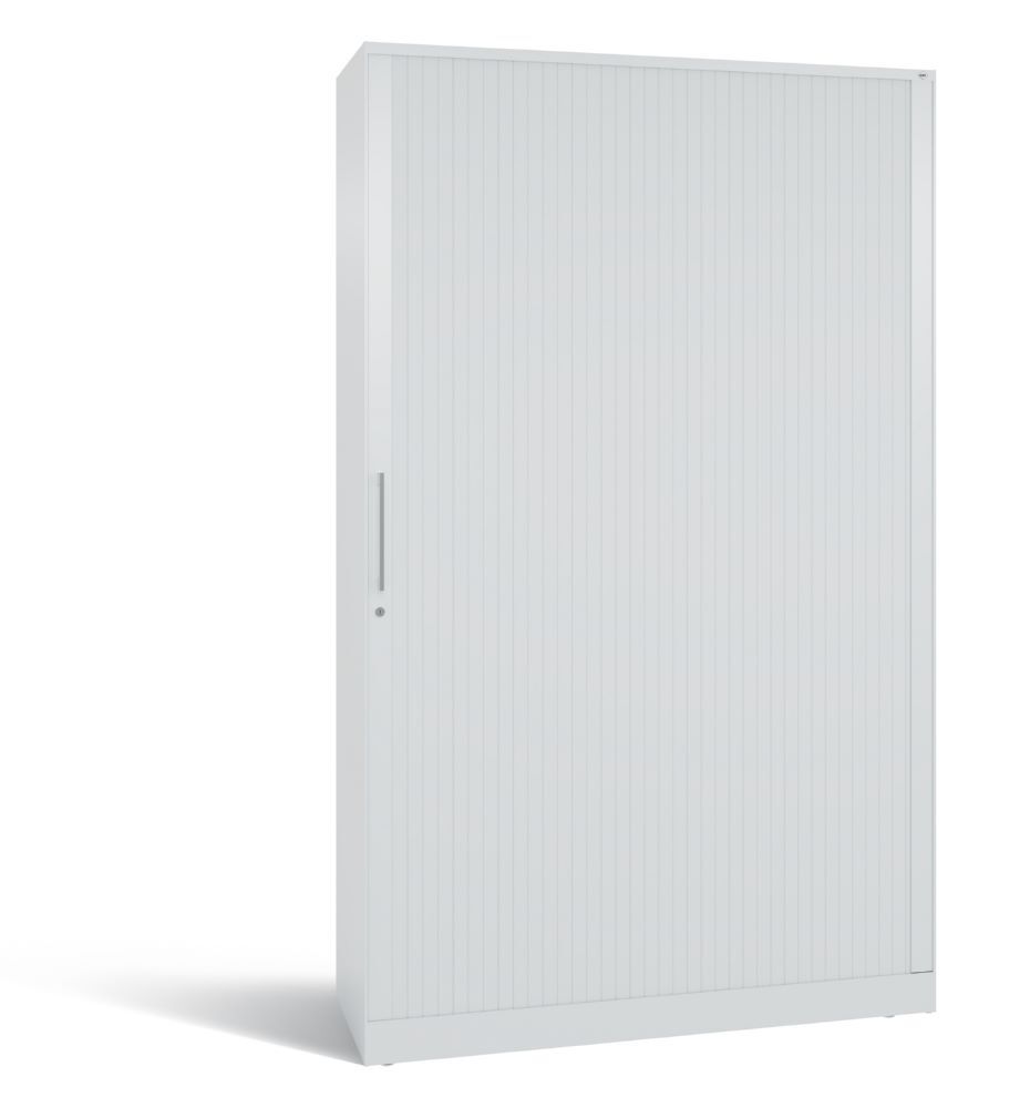 C+P Rollladenschrank Asisto H 1980 x B 1200 x T 435 mm in lichtgrau Produktbild C+P Rollladenschrank Asisto H 1980 x B 1200 x T 435 mm in lichtgrau