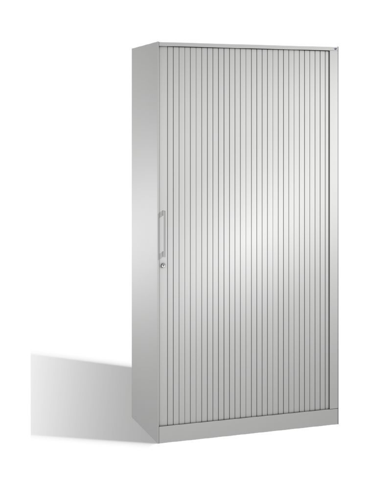 C+P Rollladenschrank seitlich Asisto lichtgrau 1000 x 435 x 1980 mm Produktbild C+P Rollladenschrank seitlich Asisto lichtgrau 1000 x 435 x 1980 mm